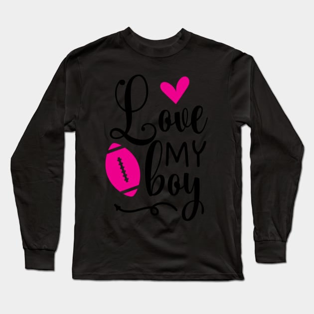 Love my boy Long Sleeve T-Shirt by busines_night